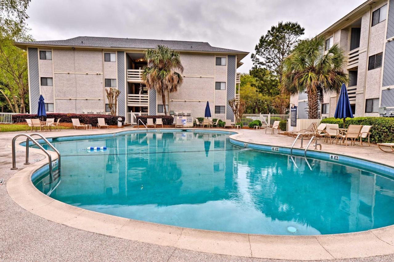 Hilton Head Condo Beach Supplies, Walk To Shore! Hilton Head Island Exteriör bild